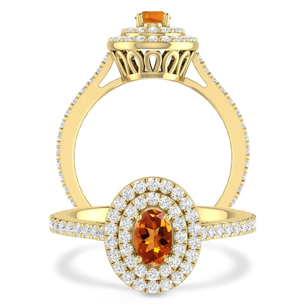 Yellow Gold - Citrine