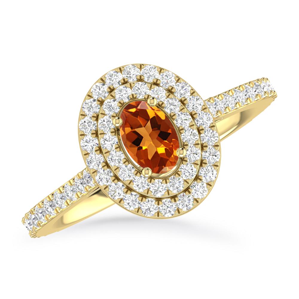 Yellow Gold - Citrine