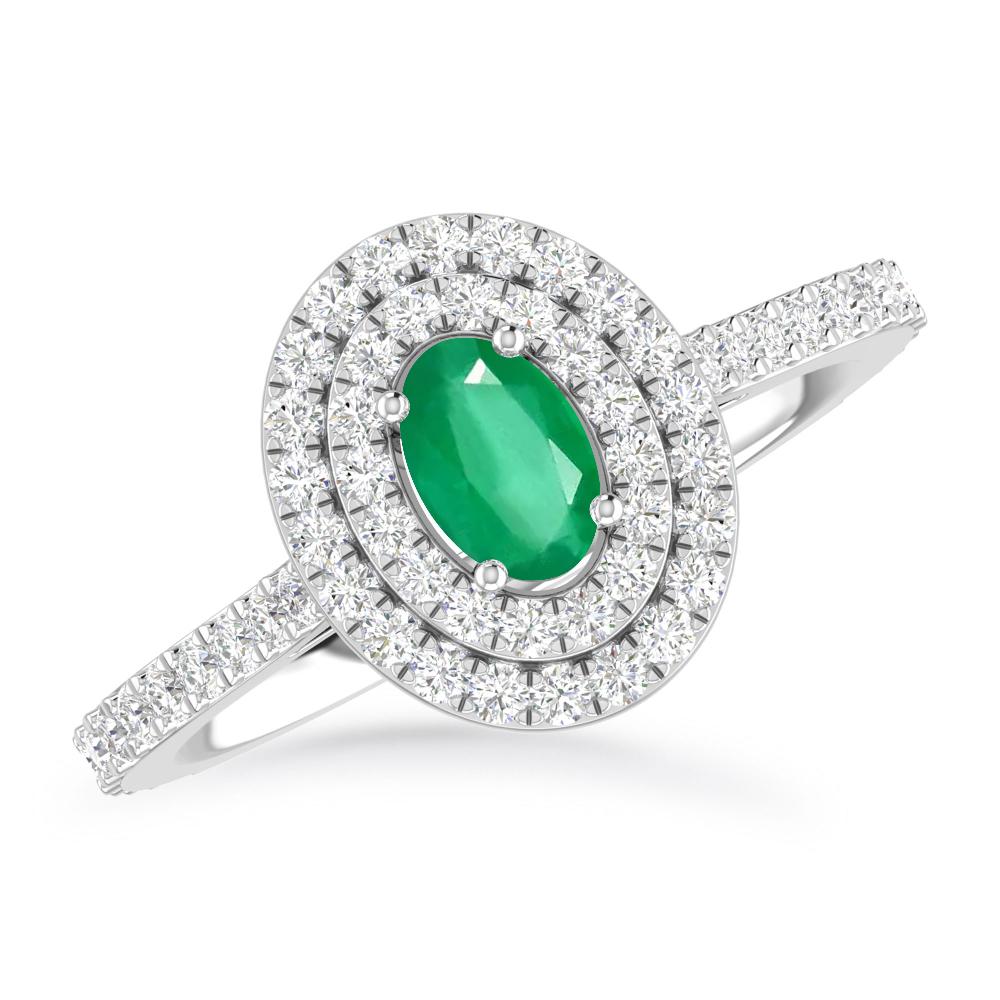 White Gold - Emerald