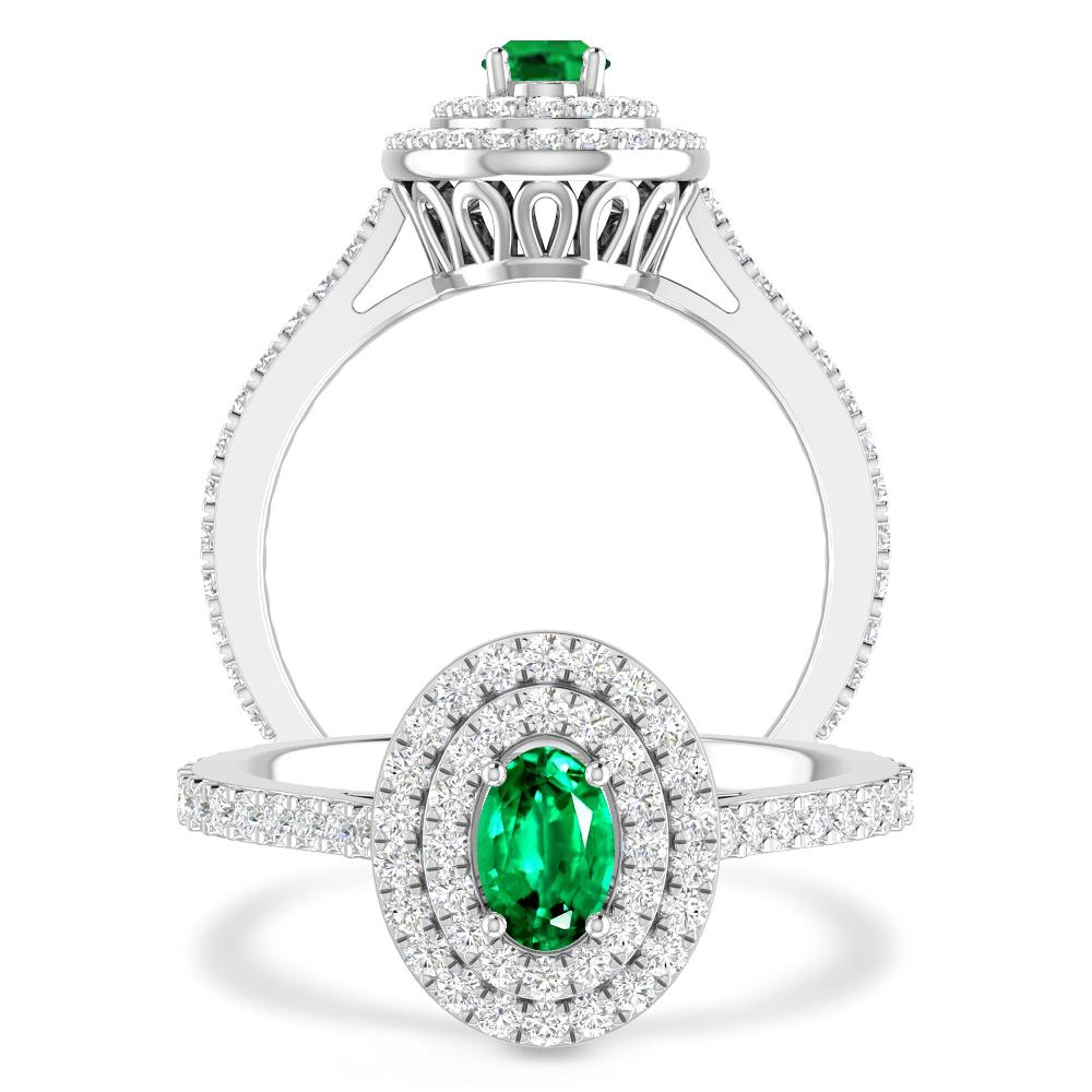 White Gold - Emerald