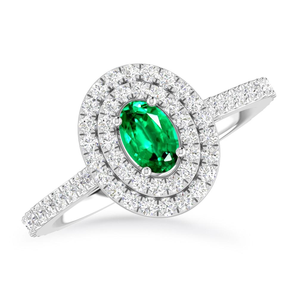 White Gold - Emerald