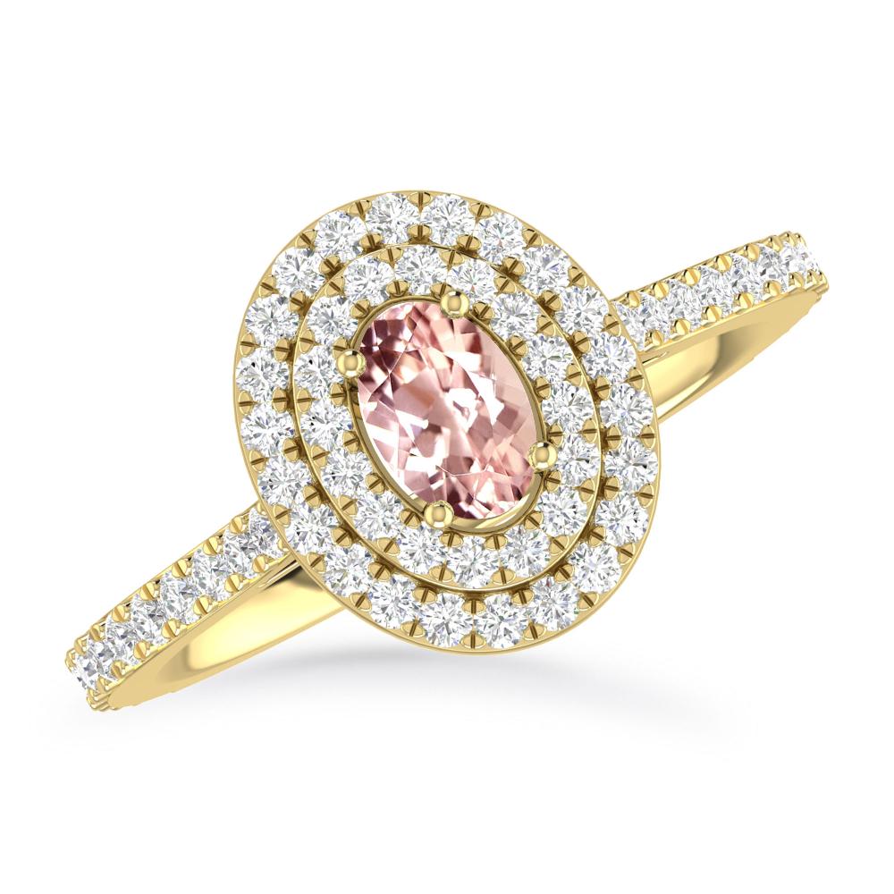 Yellow Gold - Morganite