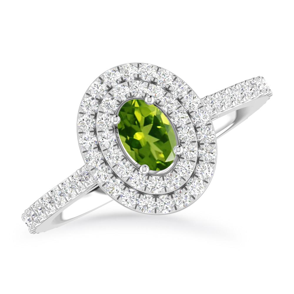 White Gold - Peridot