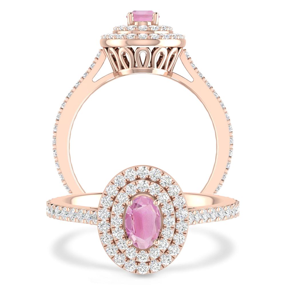 Rose Gold - Pink Tourmaline