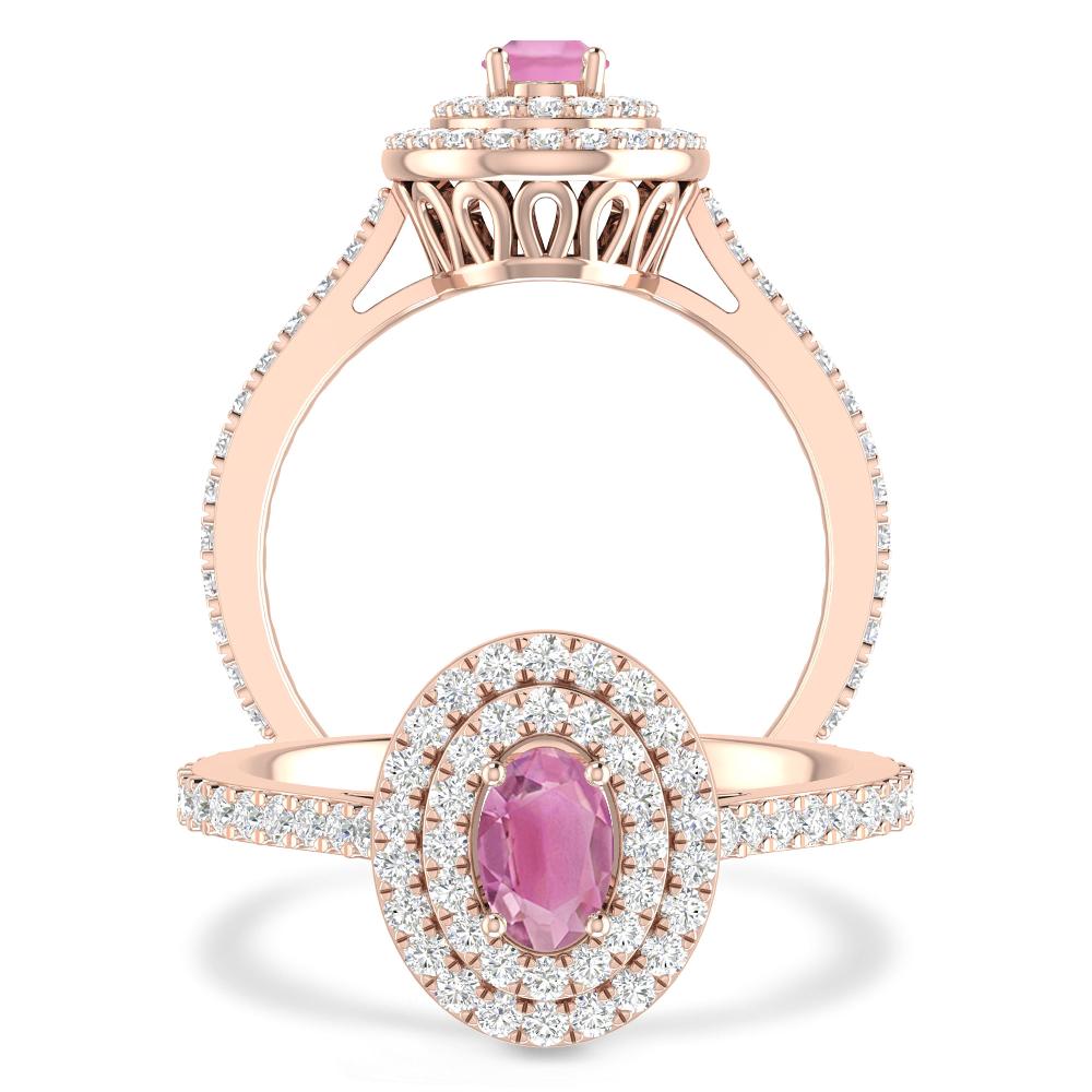 Rose Gold - Pink Tourmaline