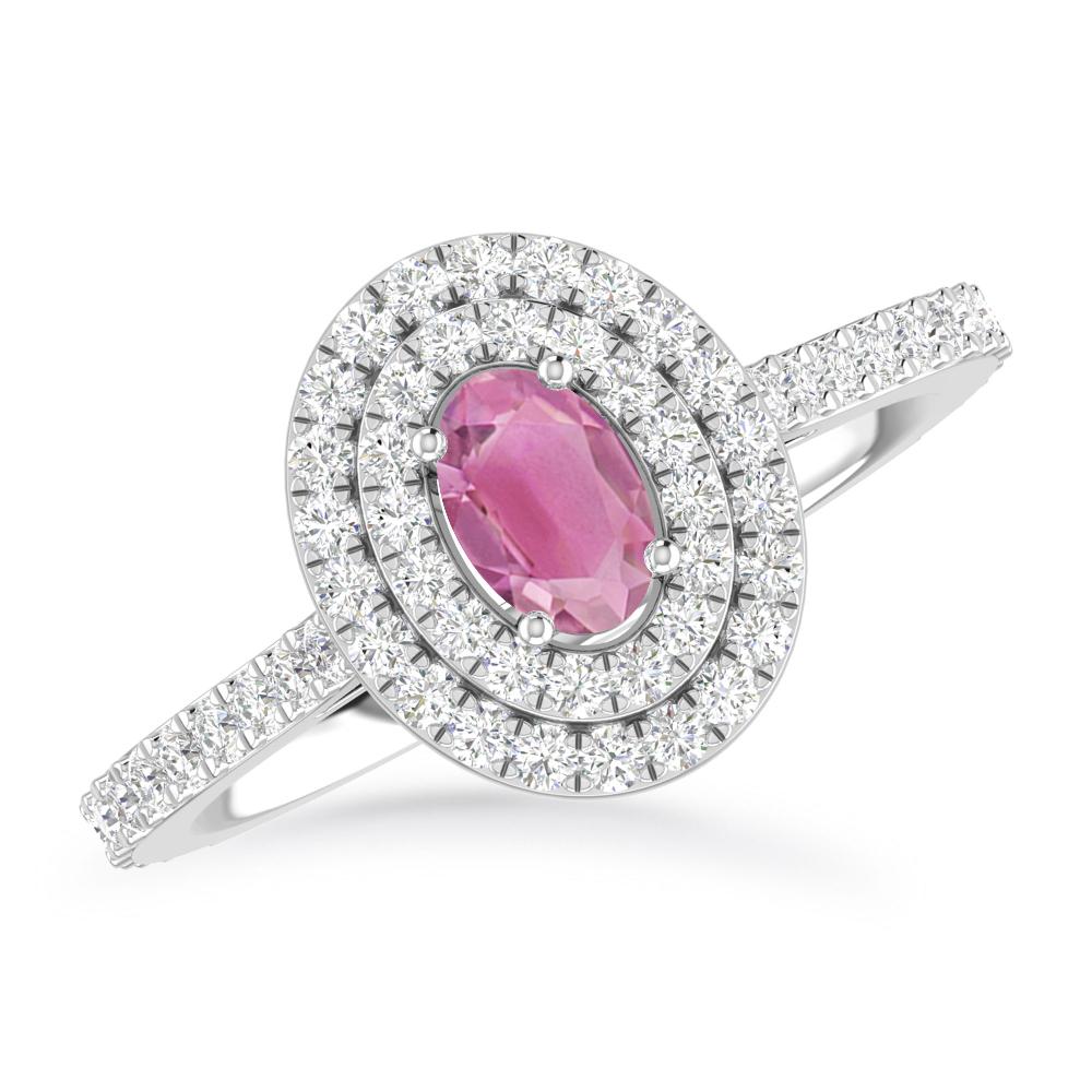 White Gold - Pink Tourmaline