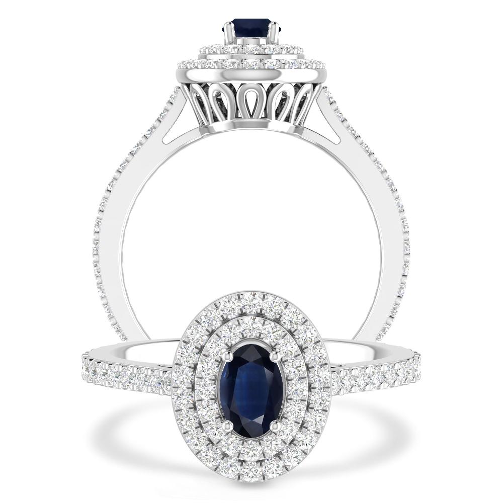 White Gold - Sapphire