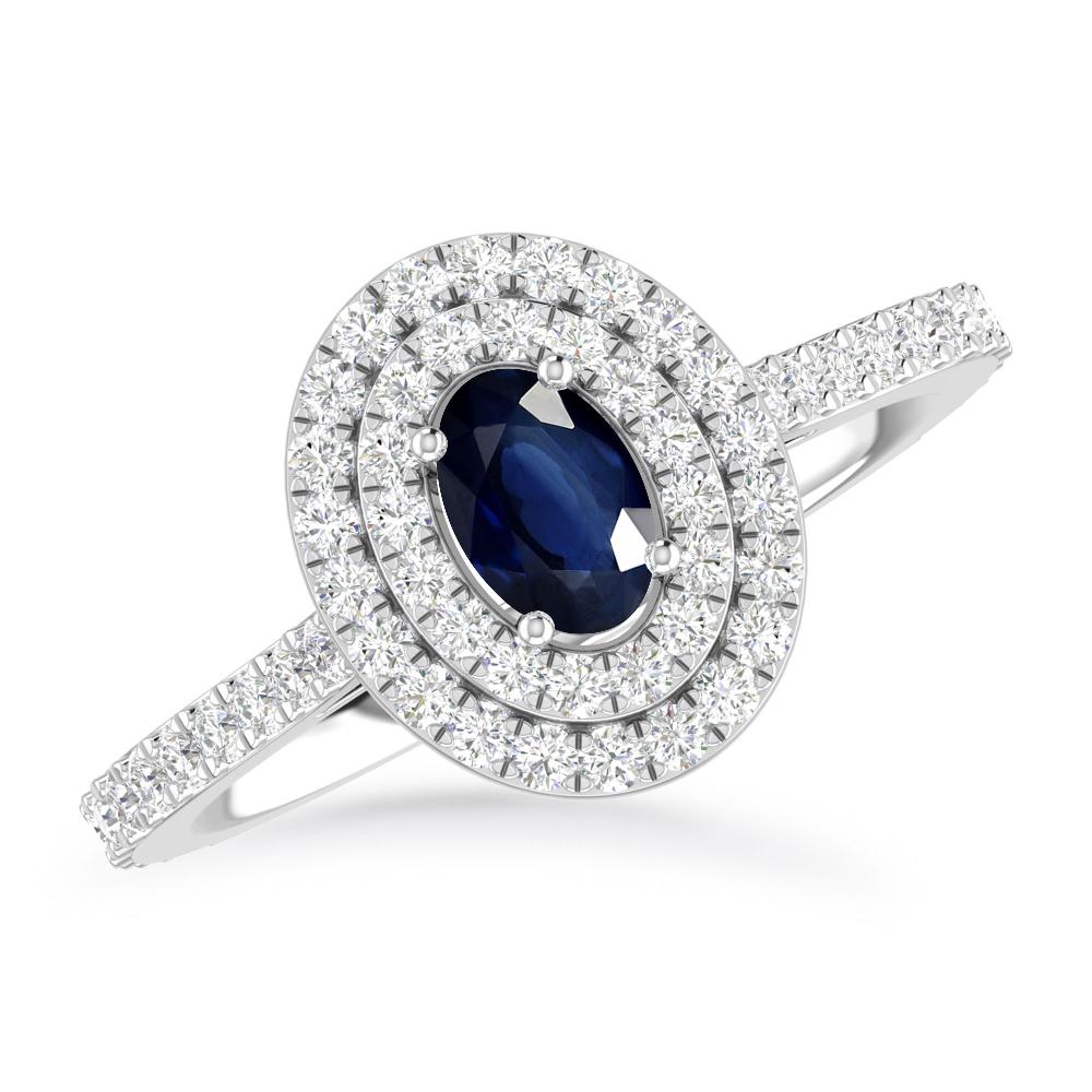 White Gold - Sapphire