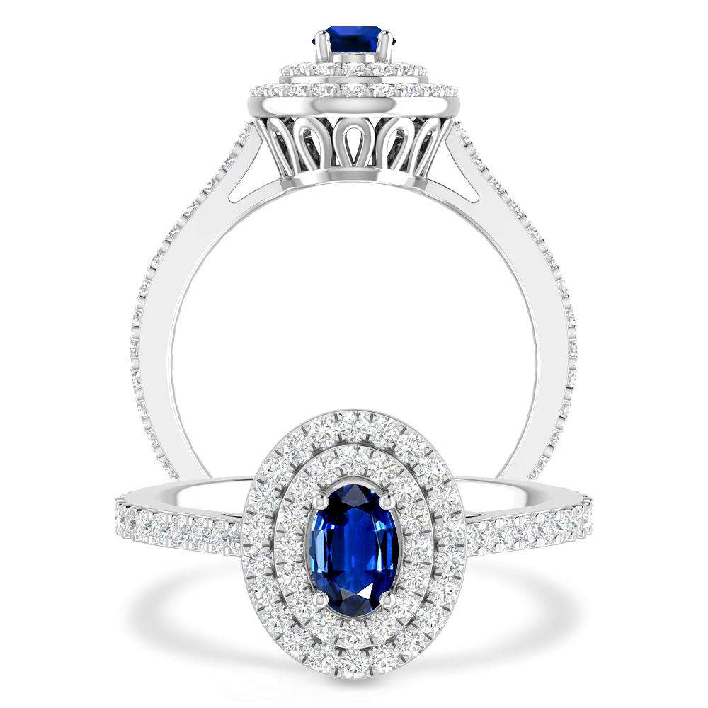 White Gold - Sapphire