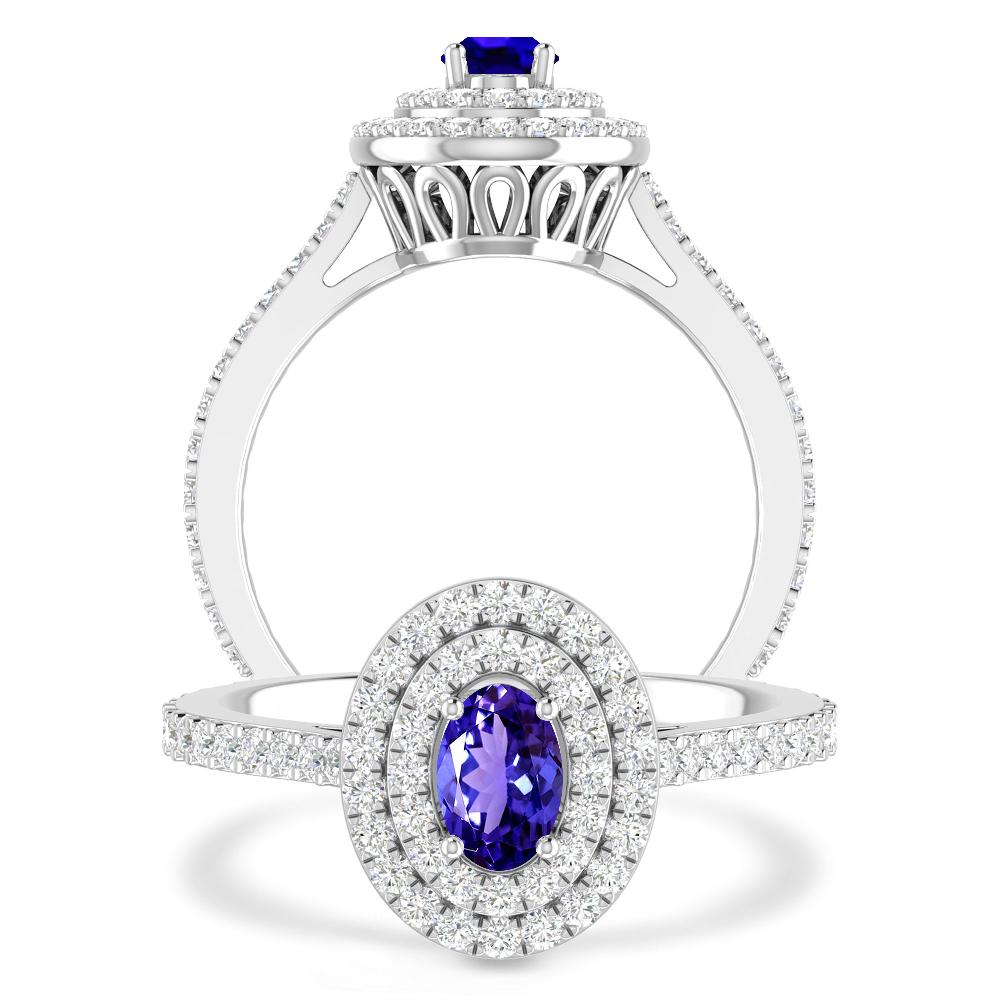 White Gold - Tanzanite