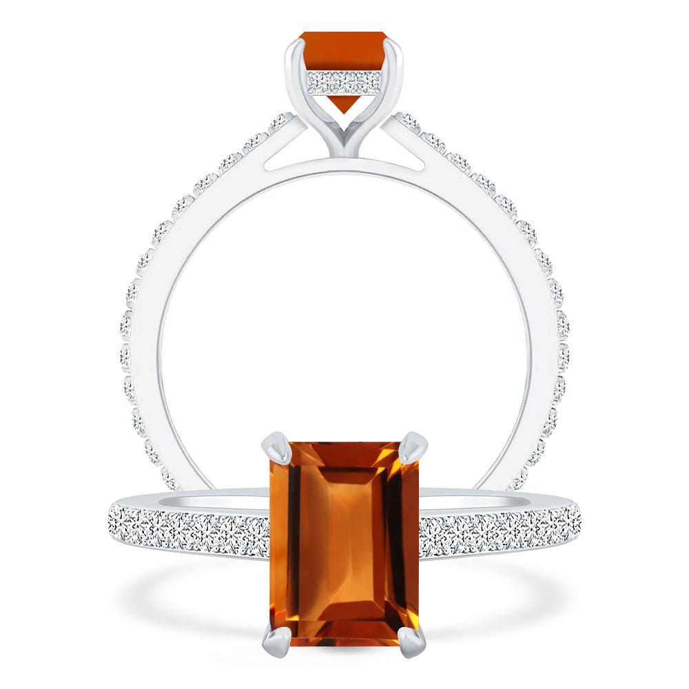 White Gold - Citrine