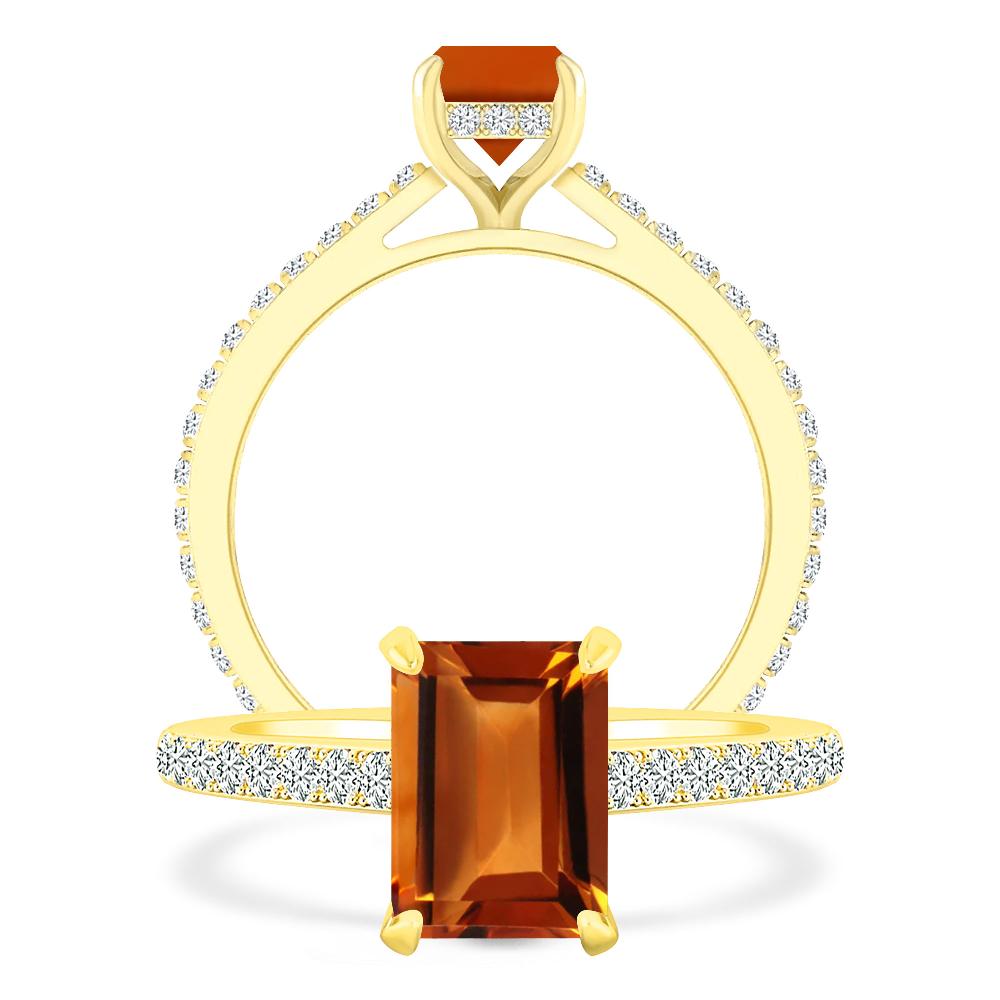 Yellow Gold - Citrine