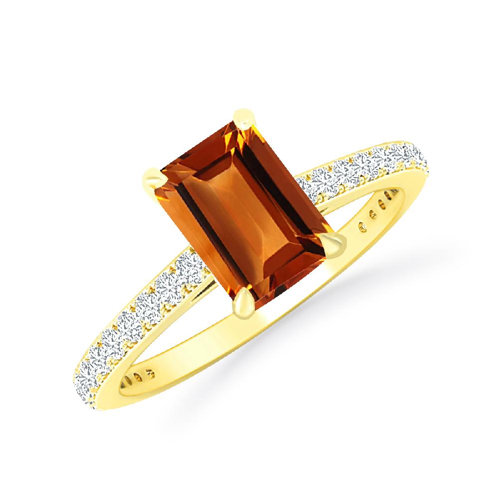 Yellow Gold - Citrine