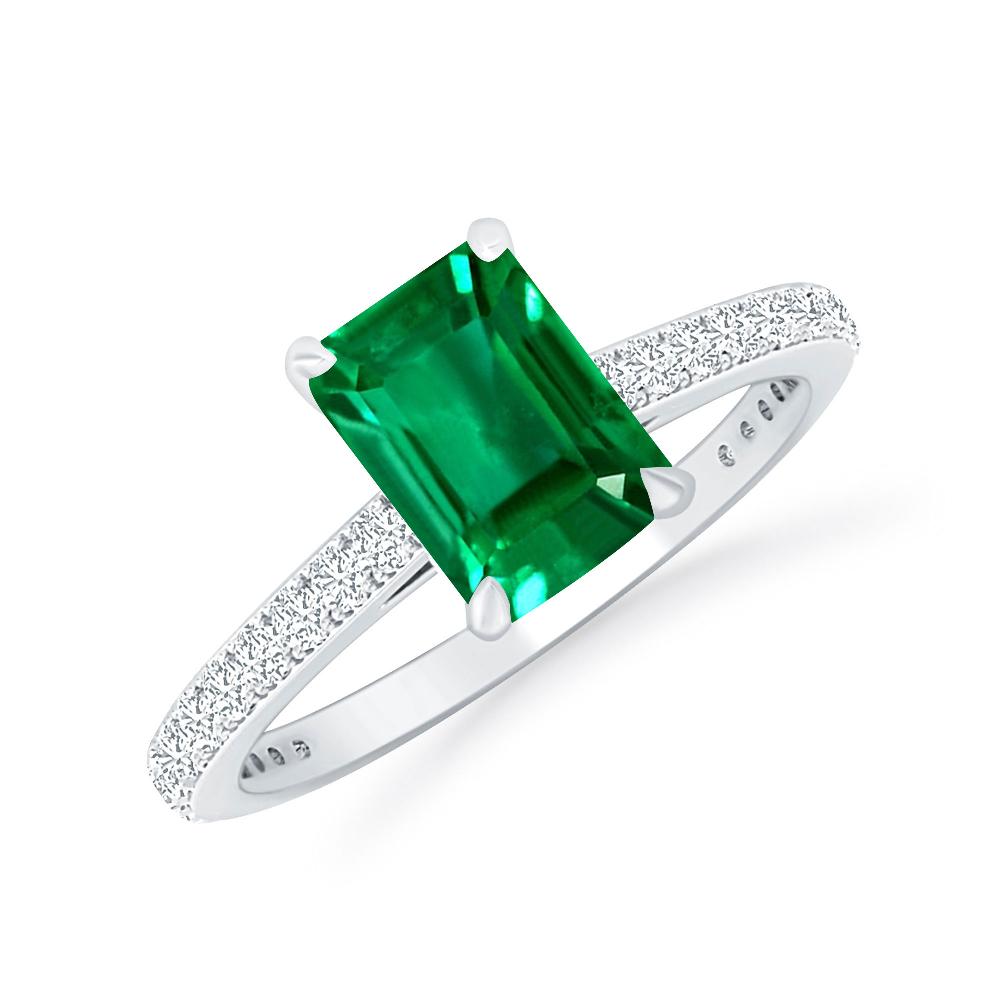 White Gold - Emerald