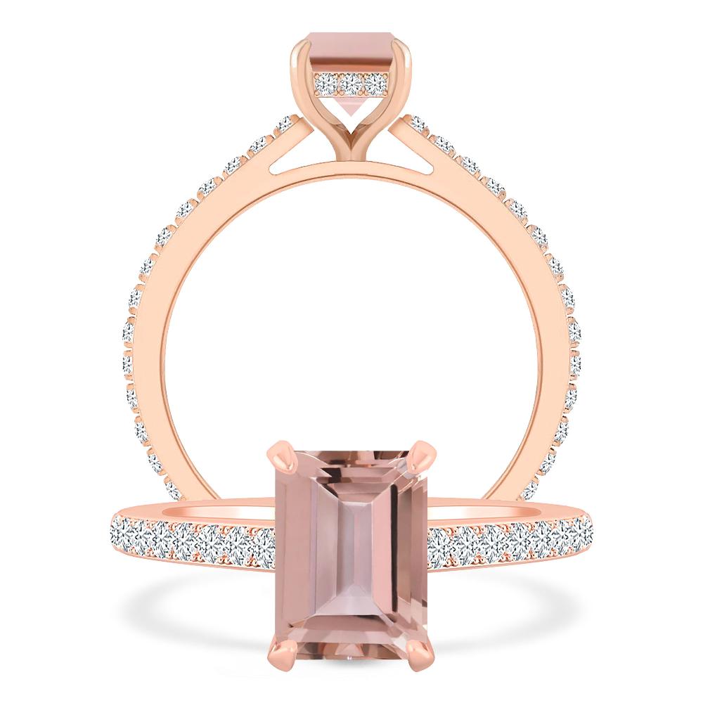 Rose Gold - Morganite