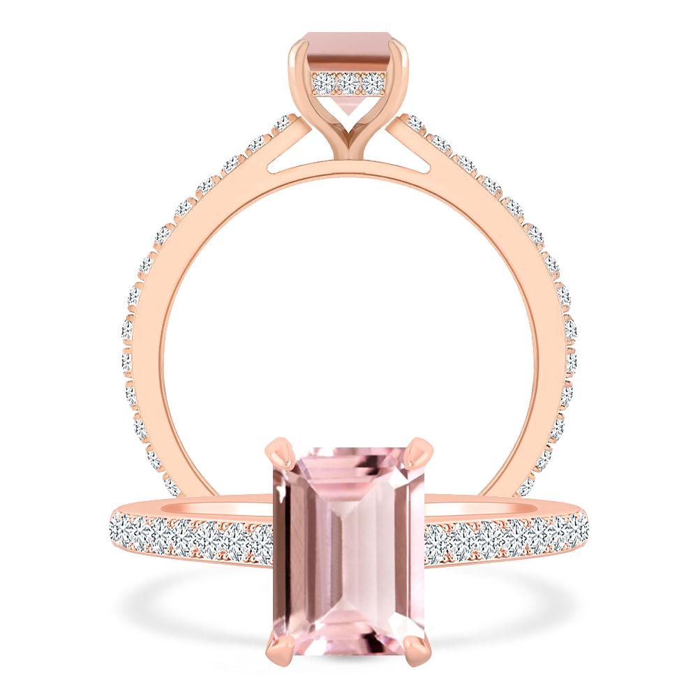 Rose Gold - Morganite