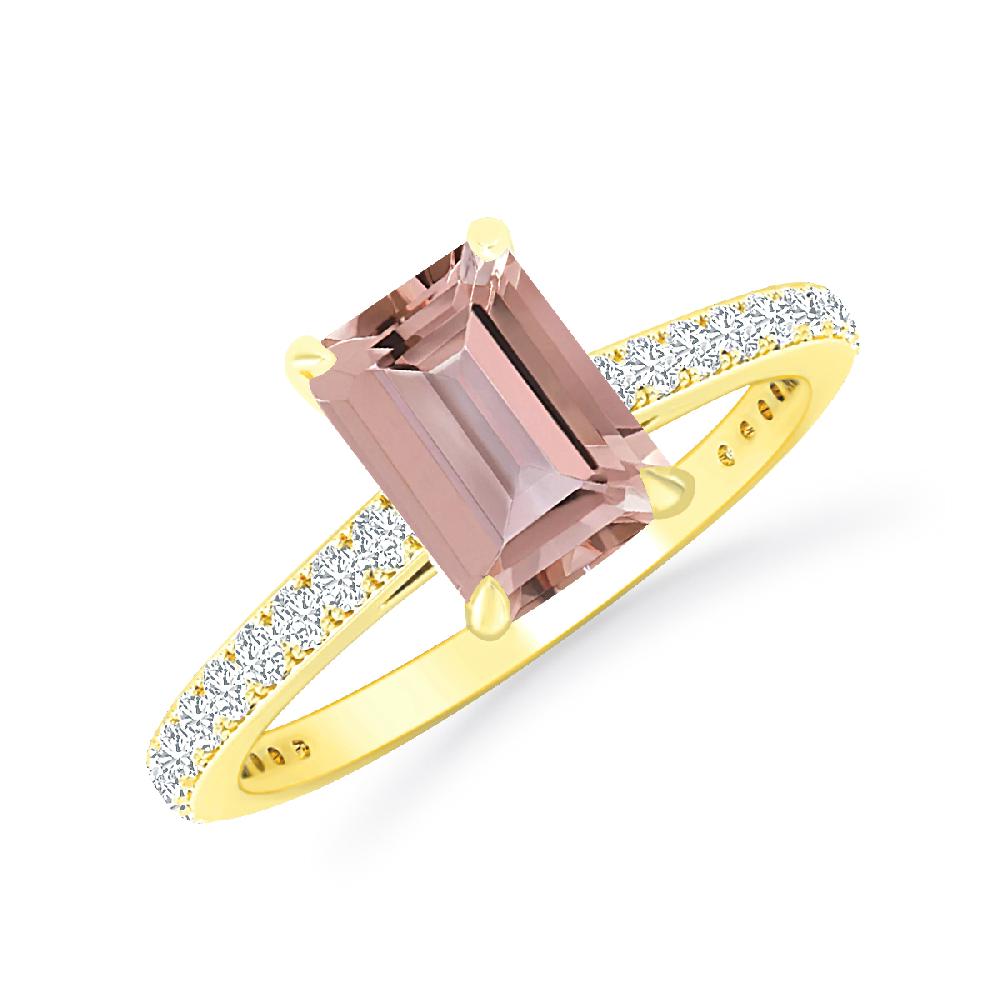 Yellow Gold - Morganite