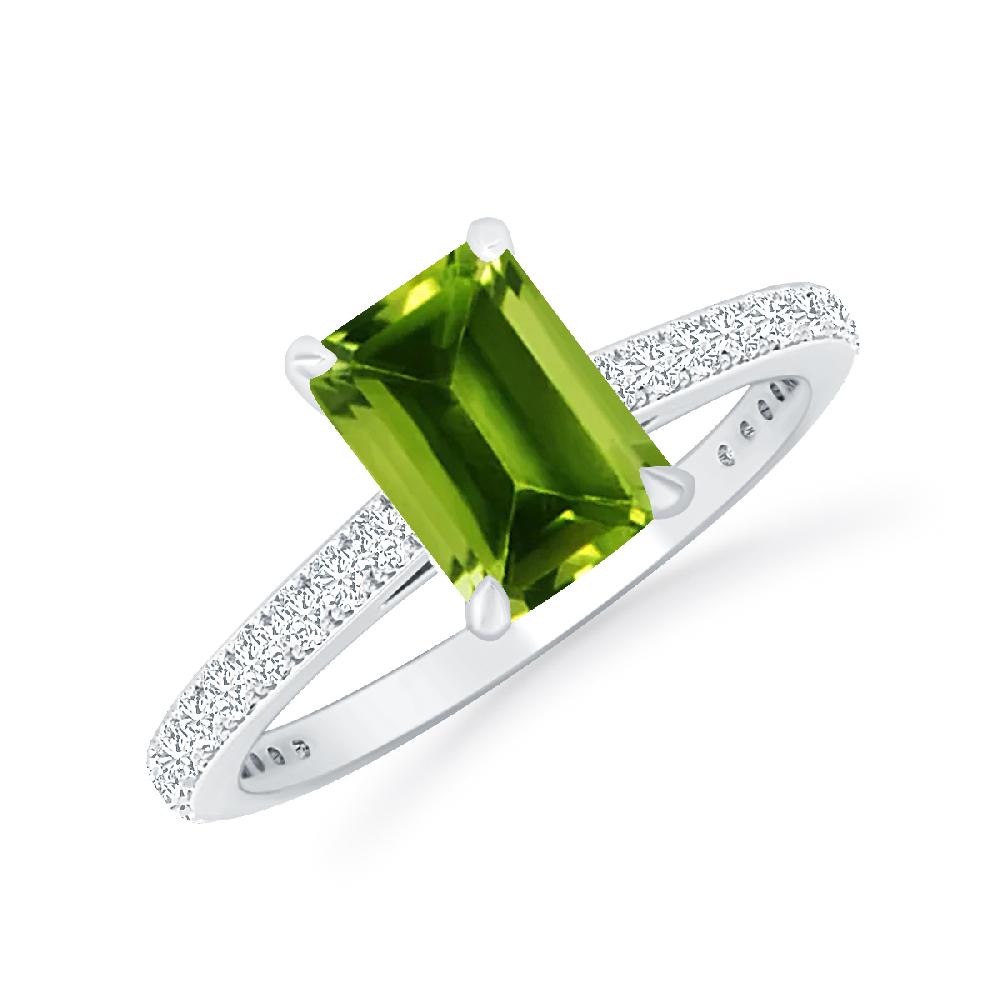 White Gold - Peridot