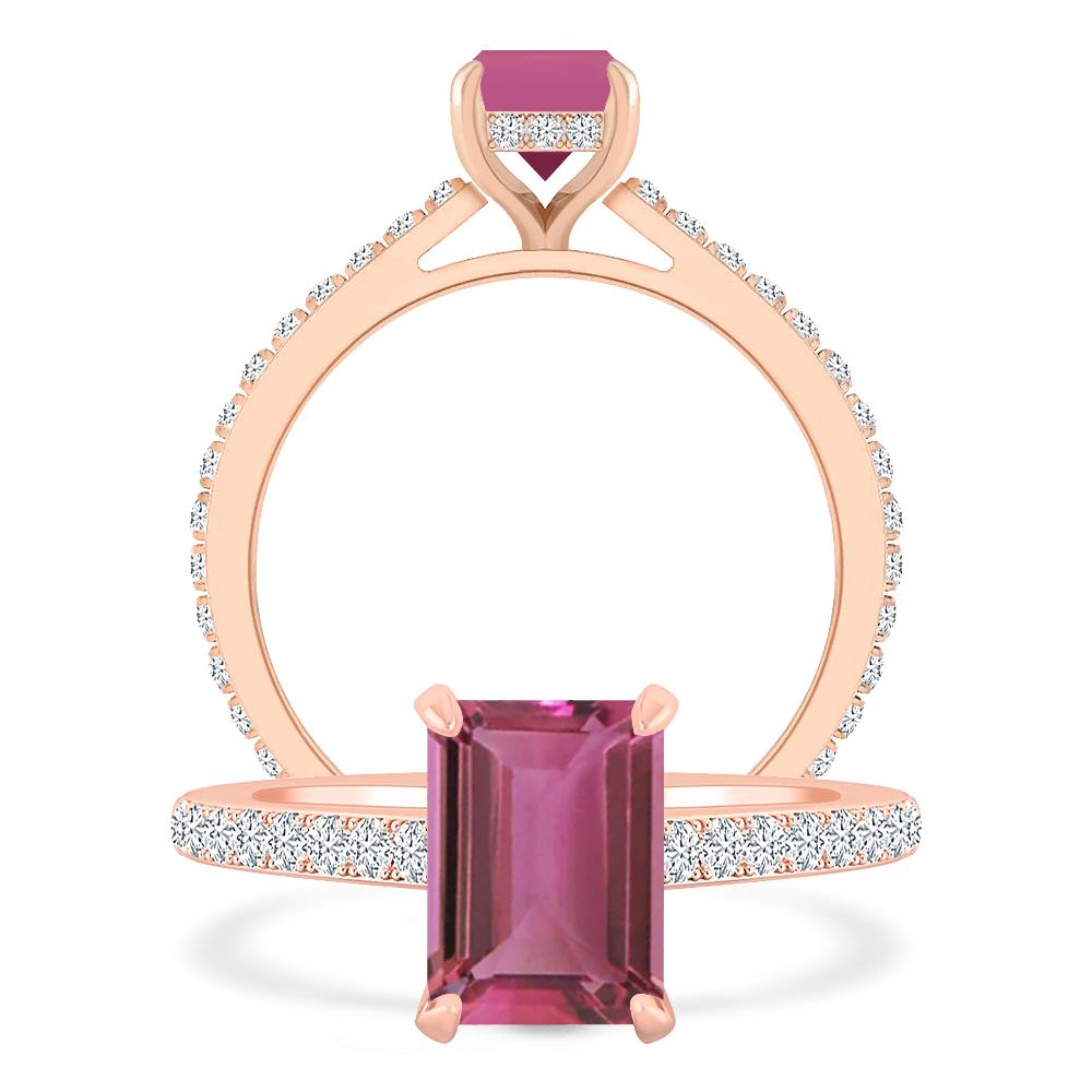 Rose Gold - Pink Tourmaline