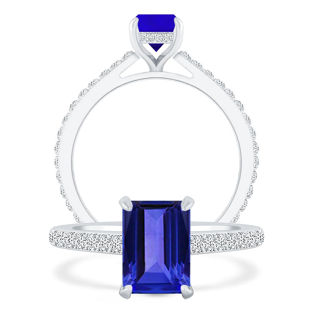 White Gold - Tanzanite