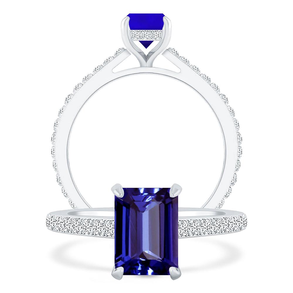 White Gold - Tanzanite