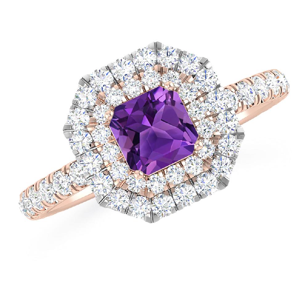 Rose Gold - Amethyst