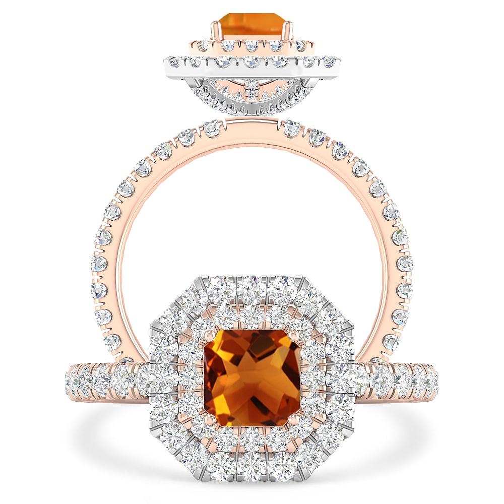 Rose Gold - Citrine