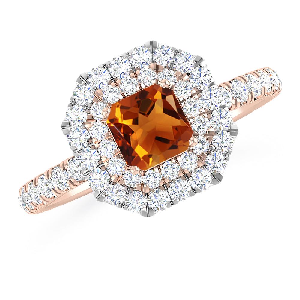 Rose Gold - Citrine