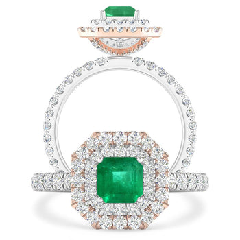 White Gold - Emerald