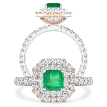 White Gold - Emerald