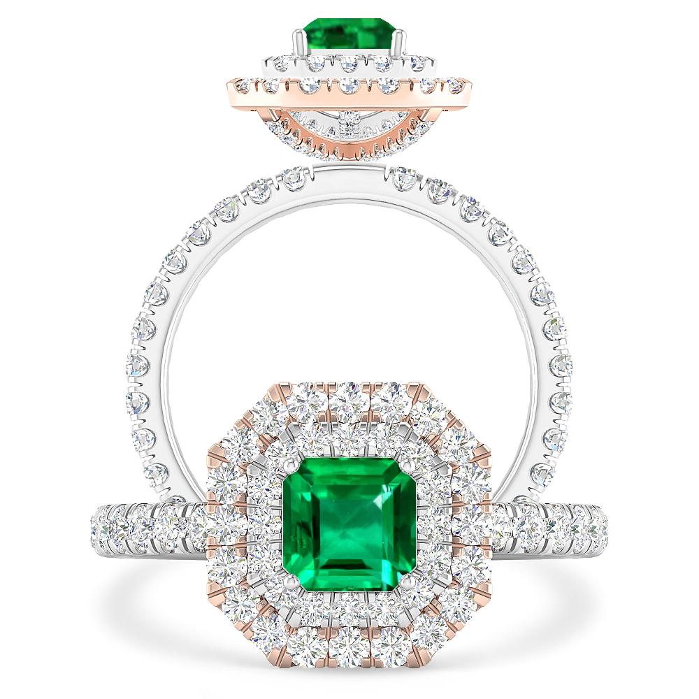 White Gold - Emerald