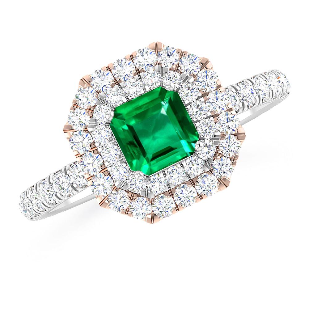 White Gold - Emerald