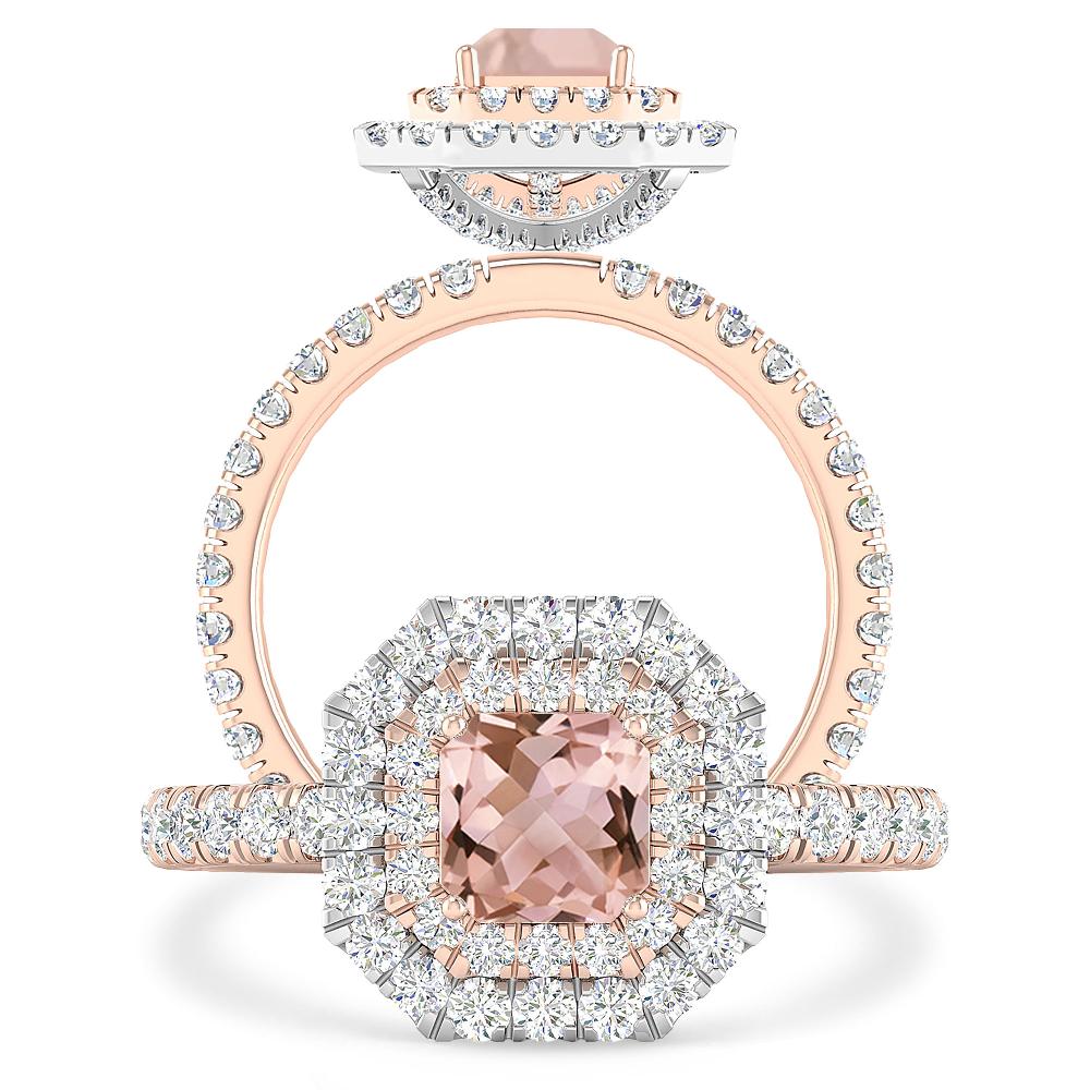 Rose Gold - Morganite