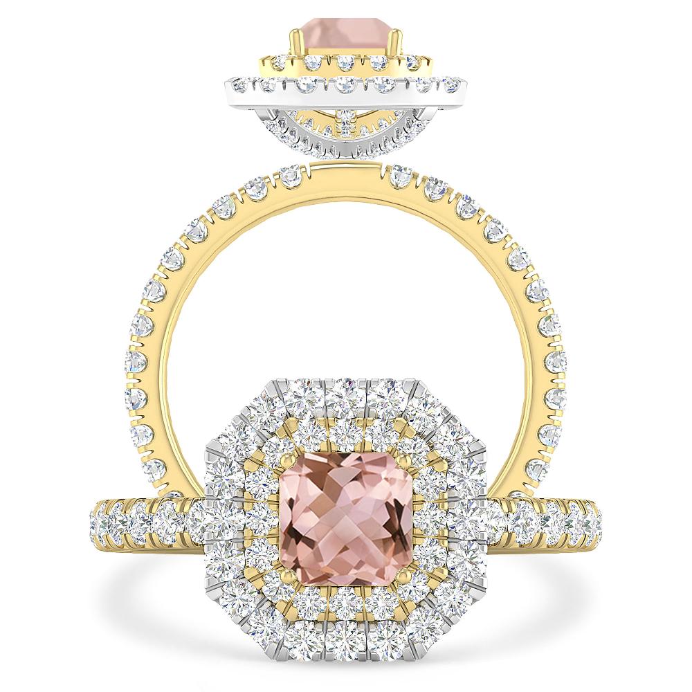 Yellow Gold - Morganite