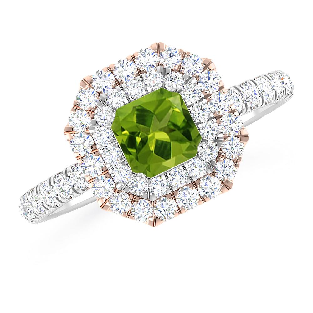 White Gold - Peridot