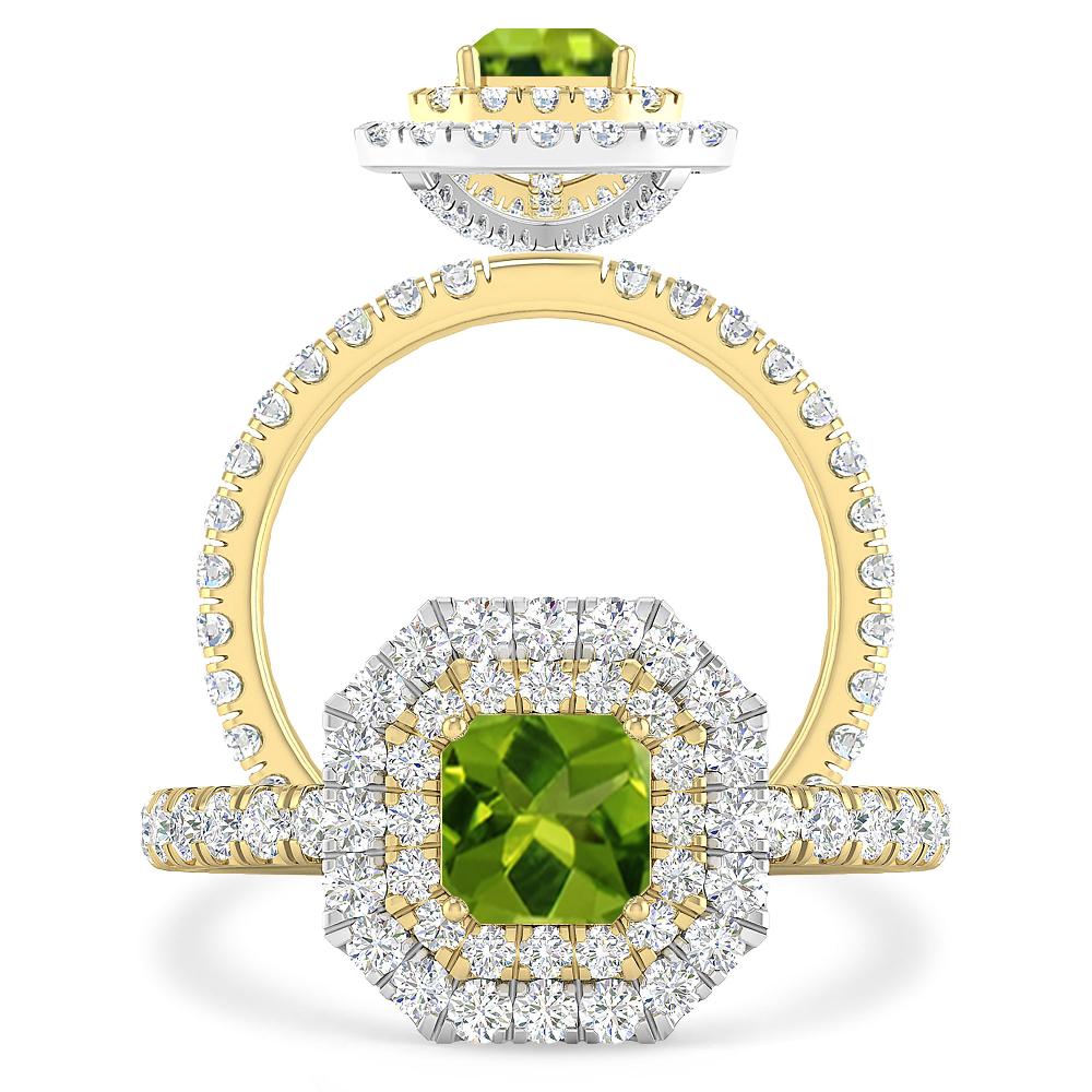 Yellow Gold - Peridot