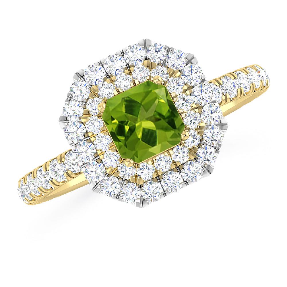 Yellow Gold - Peridot