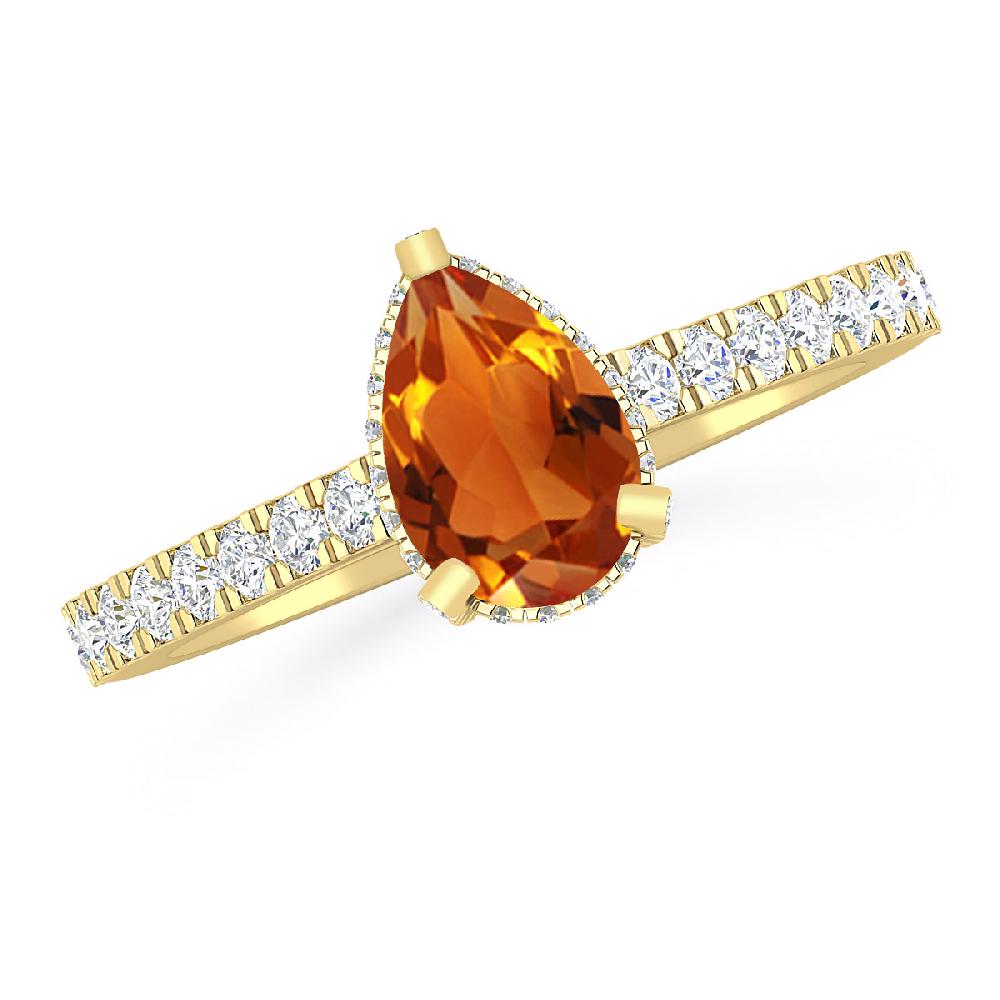 Yellow Gold - Citrine