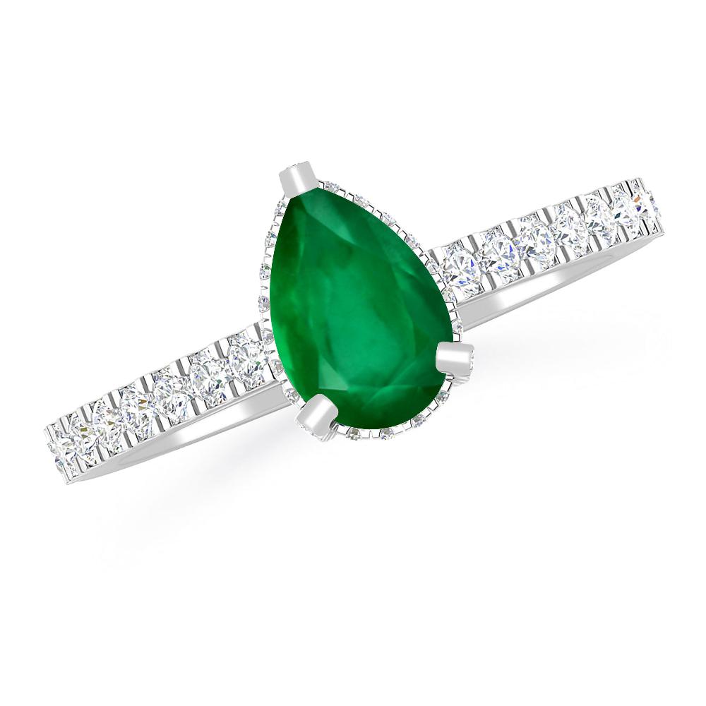 White Gold - Emerald