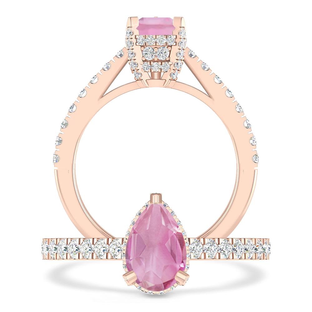 Rose Gold - Pink Tourmaline