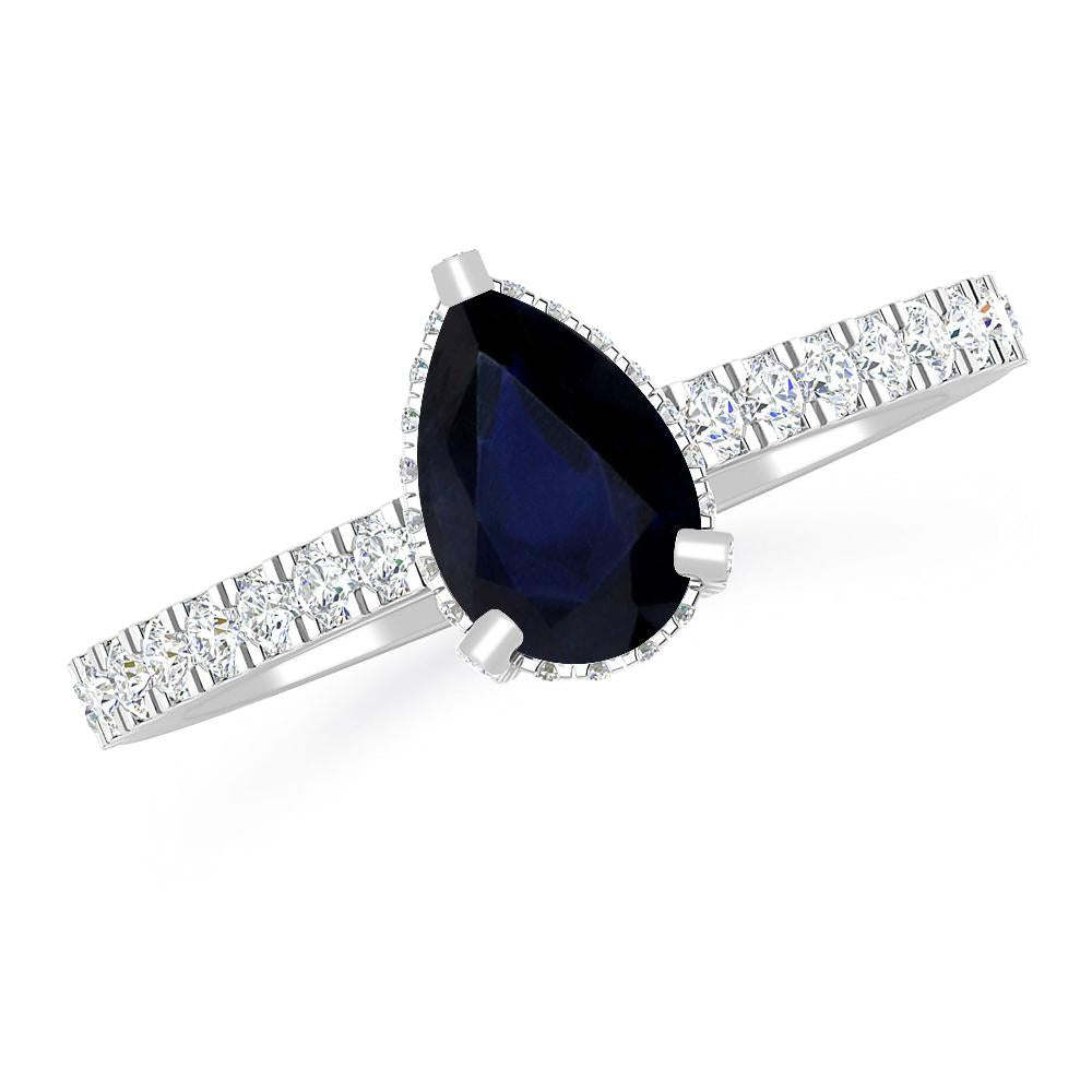 White Gold - Sapphire