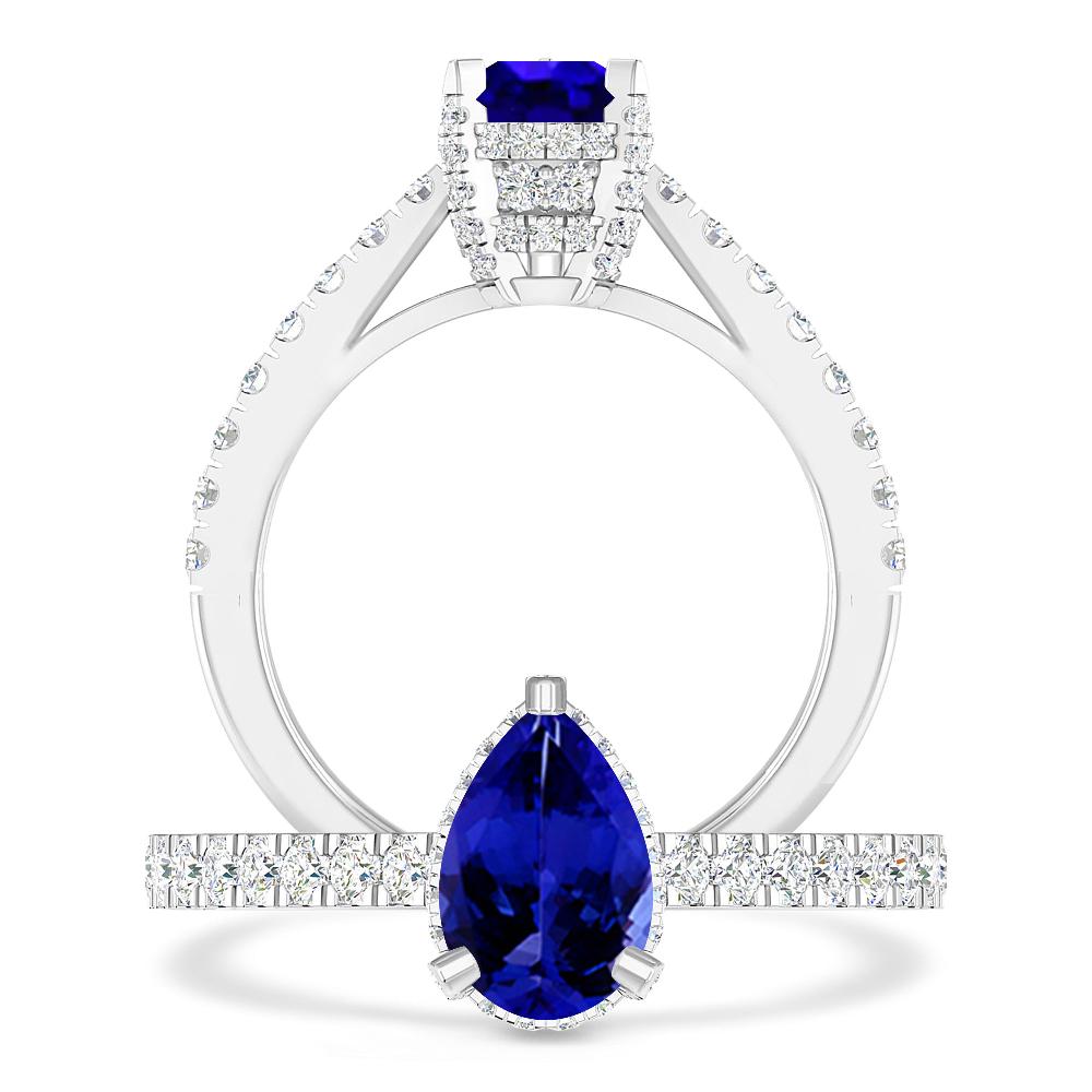 White Gold - Tanzanite