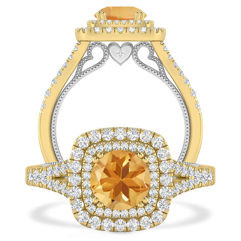 Yellow Gold - Citrine