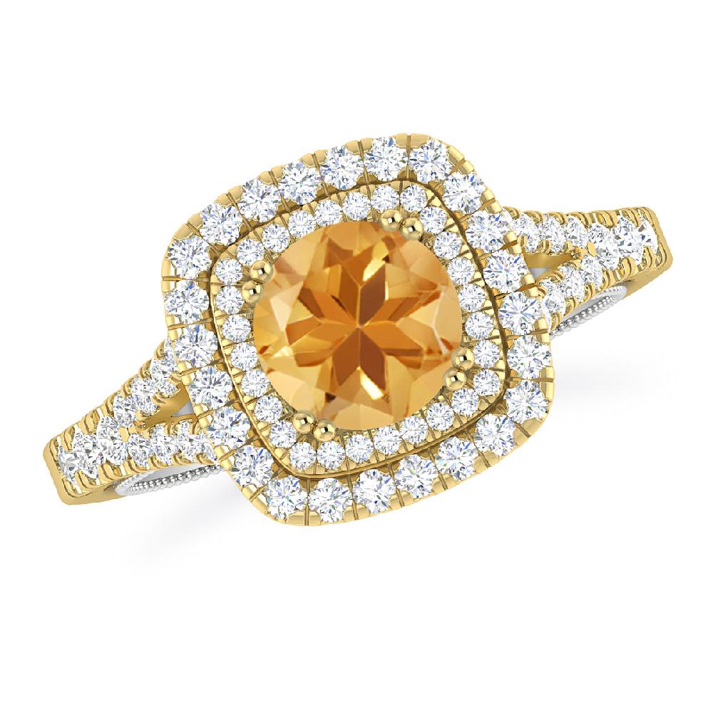 Yellow Gold - Citrine