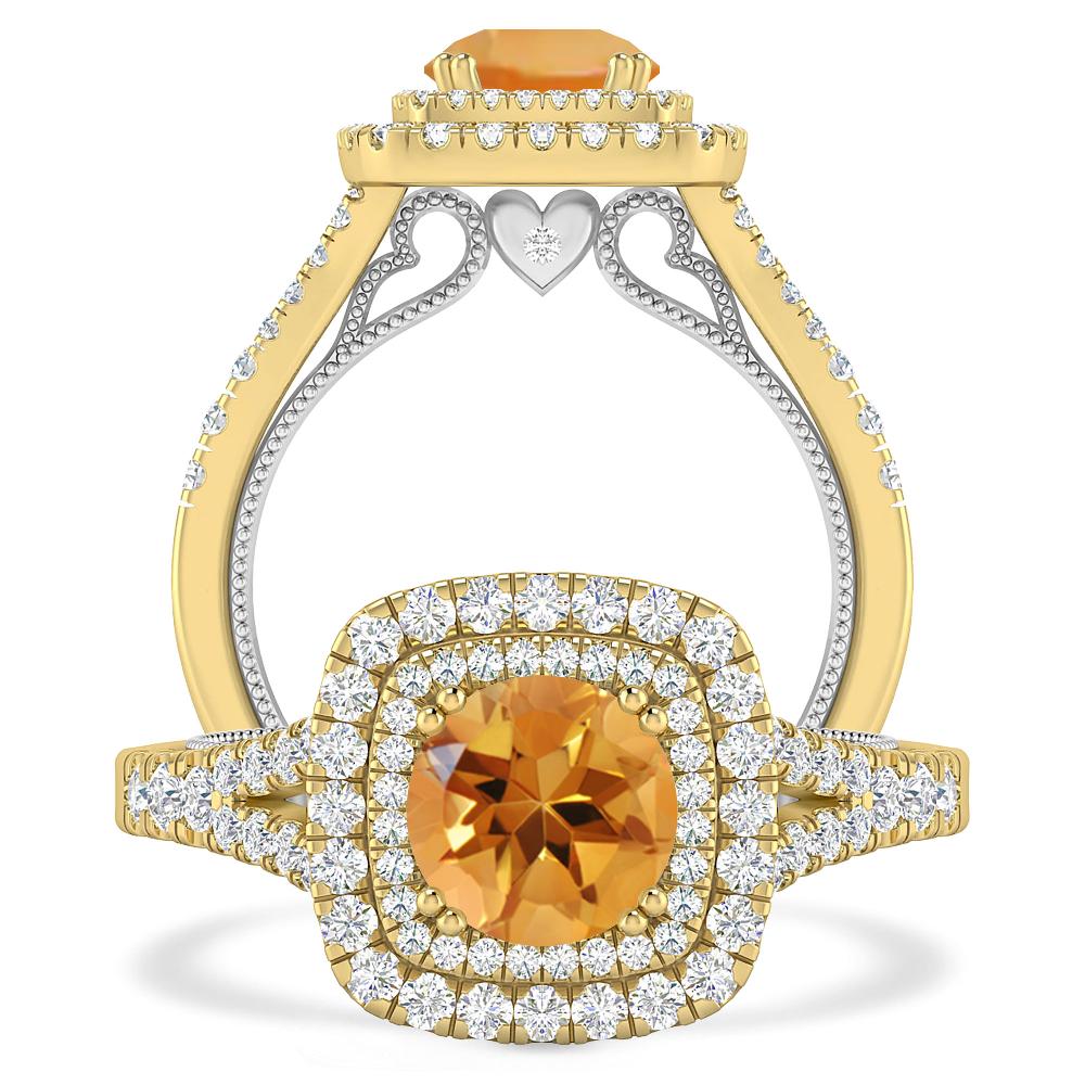 Yellow Gold - Citrine