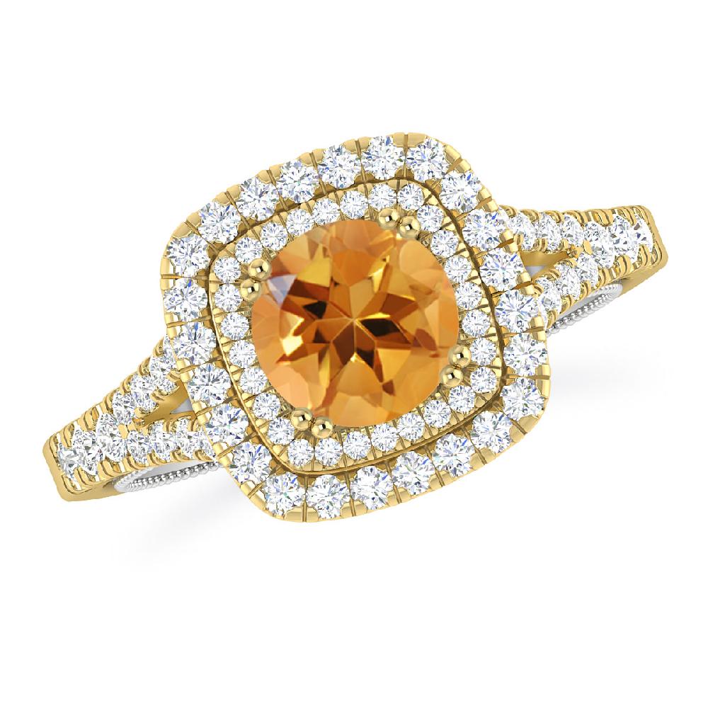 Yellow Gold - Citrine