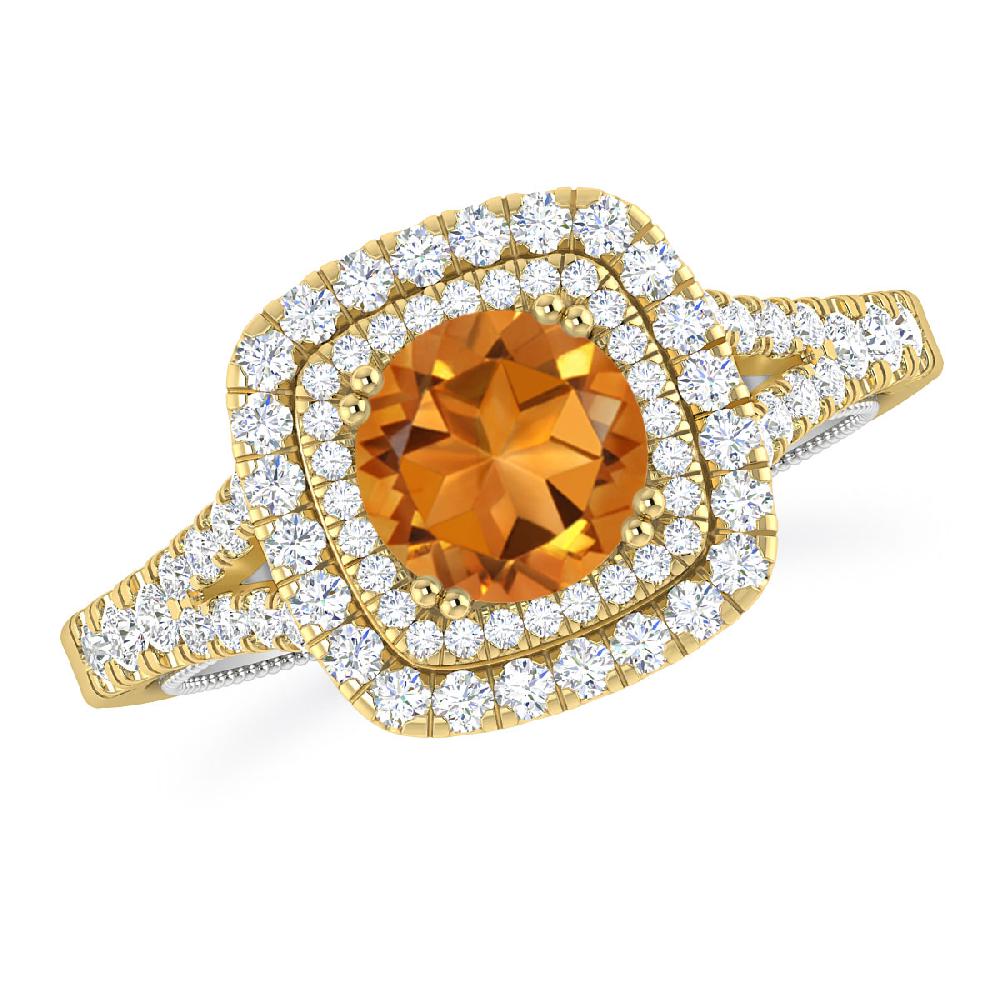 Yellow Gold - Citrine