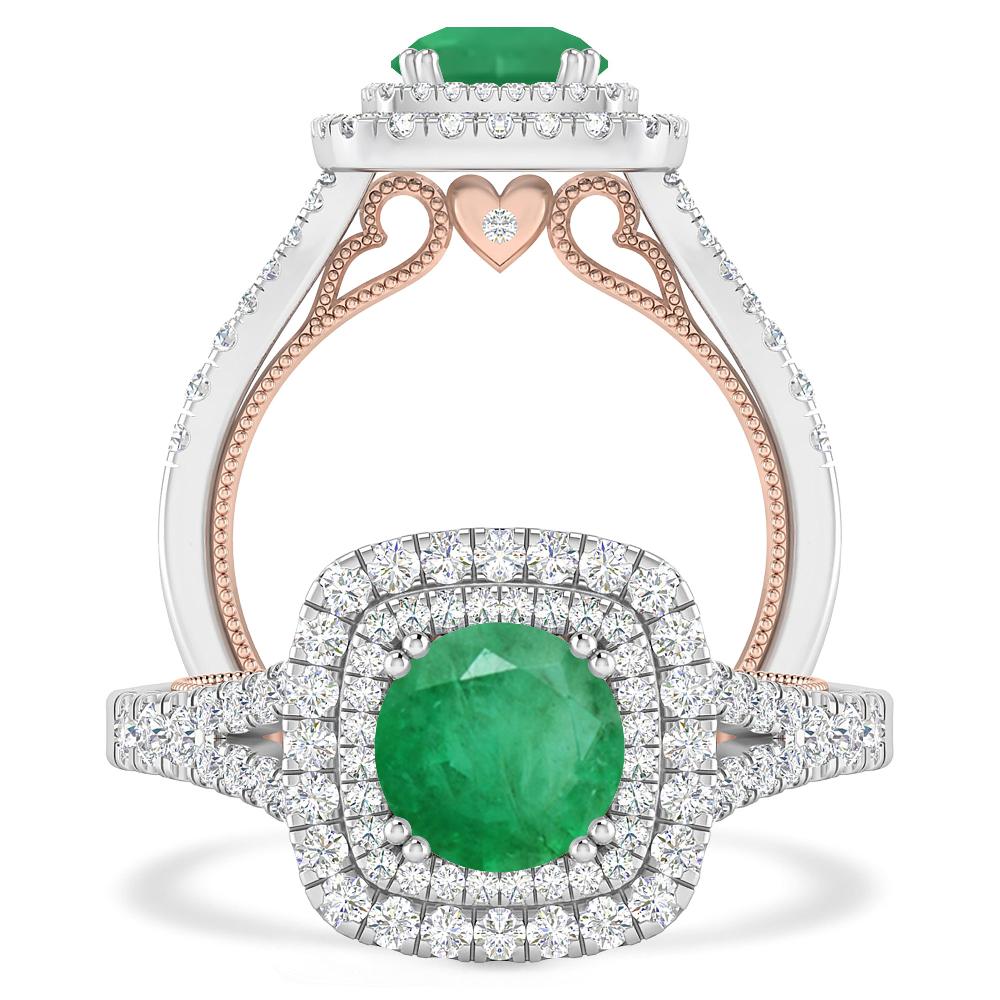 White Gold - Emerald