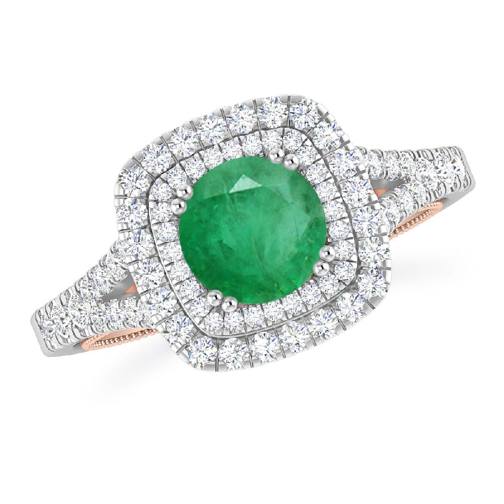 White Gold - Emerald