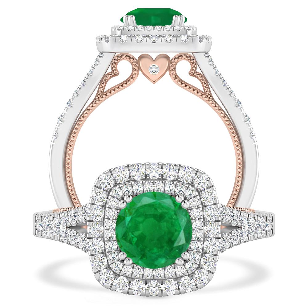 White Gold - Emerald